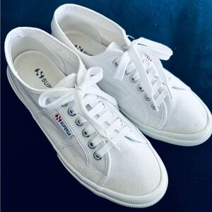 Superga White Athletic Shoes